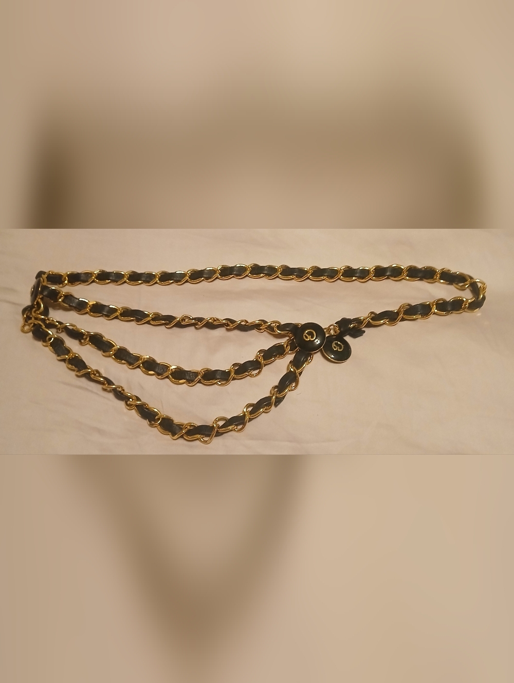 St. John Vintage Chain Belt